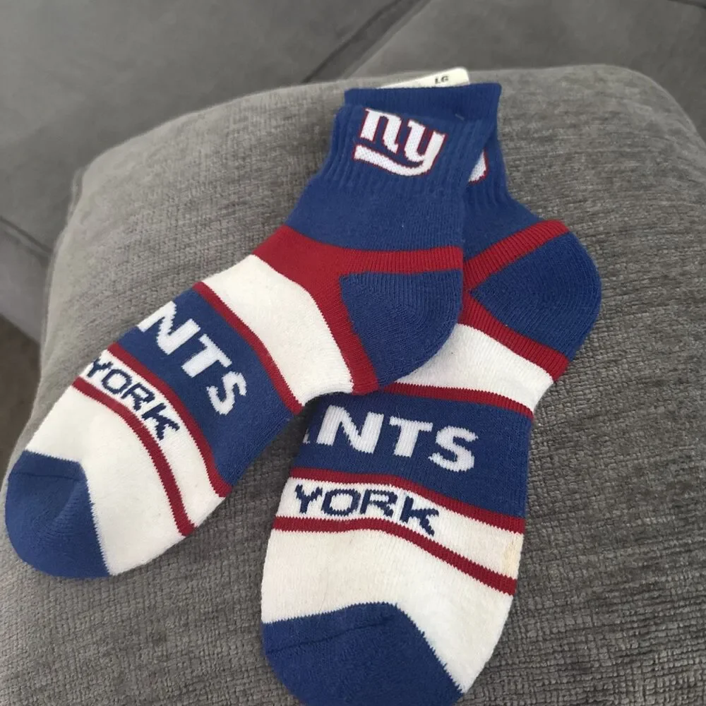 NFL Apparel New York Giants Socks Large New - Picture 5 of 5